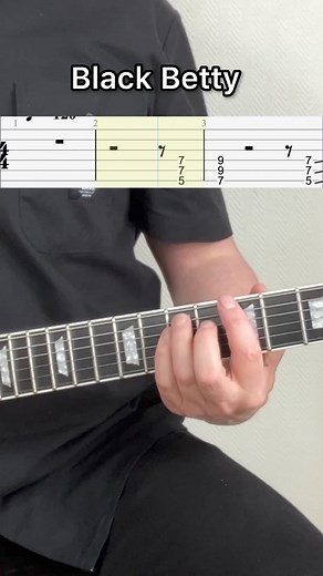104K views · 3.8K reactions | Black Betty Guitar Get over pdf Tabs on Patreon https://www.patreon.com/user?u=81007350 #guitartabs #guitarcover #guitartutorial #coursdeguitare #guitarchallenge #guitaristsofinstagram #learnguitar #guitardaily #guitarist #fypシ゚ | Skid Vyk | Facebook