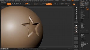 Zbrush Modeling Tips - Creating clean extrusions using masking