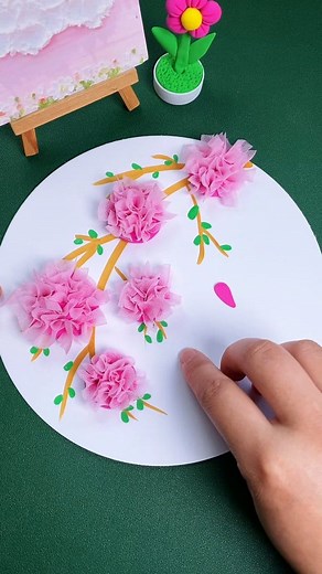 Spring themed creative handmade painting #craft #painting | Art, Crafts and Journals | Facebook