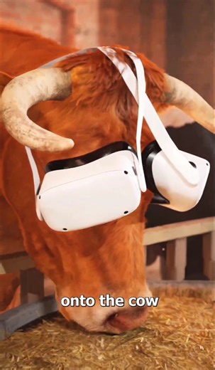 (Cow) ko VR Headset kyon pehnaya? 🐄🥽 Sach Janiye! | Kya VR dekhne se Cow zyada doodh degi? 🥛🤔