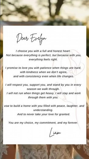 Marriage Vows Example | Standard Wedding Vows, Classic Wedding Vows & Bride Vows