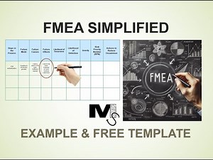 FMEA Simplified with an Example and Free Template
