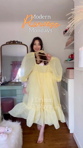 Modern Princess Style: 3 Ways to Rock a Banana French Puff Dress