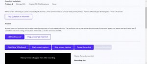 Which of the following is a point source of pollution? a. Lawns b. Smokestacks of coal-fired power plants c. Factory effluent pipe draining into a river d. Acid rain | Numerade