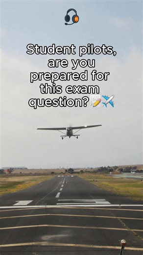 Think you could pass this FAA written question? Drop what questions you want to see next! #studentpilot#FAA#pilottraining | PilotListening | Facebook