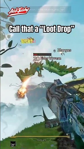 Wyvern “Loot Drop” 😂 Tiny Tina’s Wonderlands Borderlands Gameplay #borderlands #tinytina #fpsgames