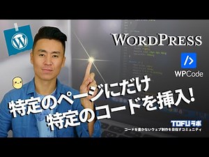WordPressで特定のページだけにJavaScriptやHTMLやPHPを入れる方法 - WPCodeの使い方