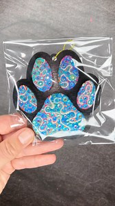 3.4K views · 82 reactions | ✨These paw print ornaments will be at the craft fair this weekend! Fort Nelson Rec centre Nov. 23&24 10am-2pm!  . #artvideos #oddlysatisfying #satisfying #asmr #love #satisfaction #asmrvideo #artlovers #artdaily #colorful #colourfulart #rainbow #happy #dotart #dotmandala #mandalas #diyart #artsandcrafts #art #popular #instagood #nature #rockart #naturelovers #canada #mandalaart #videooftheday #painting #artwork #music | electricmandala | Facebook