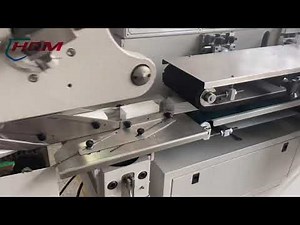 Automatic high speed flow shrink wrapping machine