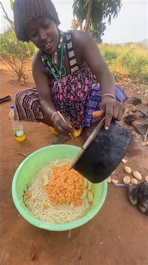 Tasty Food Making in tribes #africa #villagelife #travel
