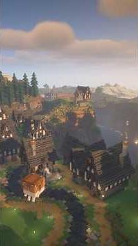 Building a large tavern in my medieval village…what should we call it!? 🍺 #minecraft #fantasy