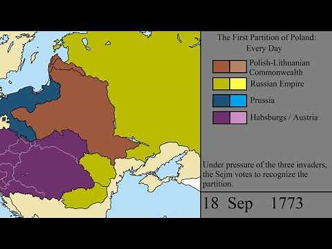The Partitions of Poland: Every Day