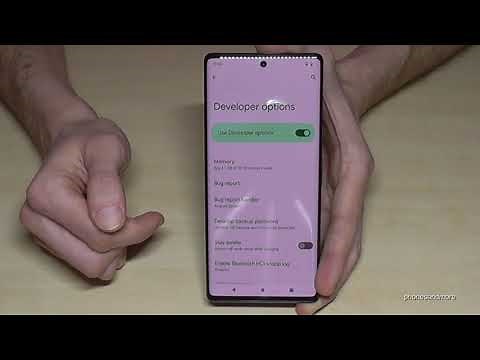 Google Pixel 6 (Pro): How to enable and disable the Developer Options? And where to find them after!