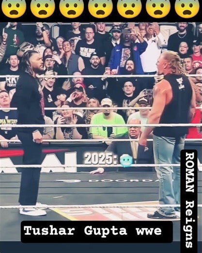 😭ROMAN Reigns today angry mood and attack Brock Lesnar and bodybuilder WrestleMania entrance2026#wwe