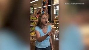 Woman gets upset after asked to wear face mask at California Trader Joe's