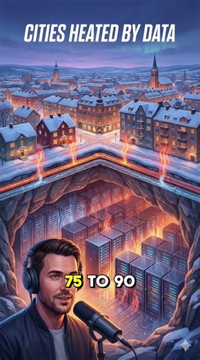 [Tech News] Finland heats entire cities using waste heat from underground data centers.