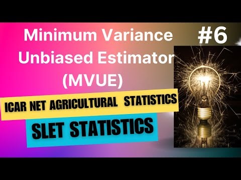 Minimum Variance Unbiased Estimator (MVUE) | Lehmann-Scheffé Theorem || Solved Example