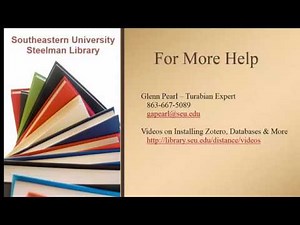 2016 Turabian Zotero Word