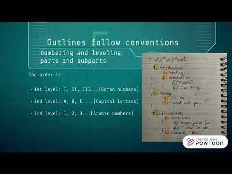 How Do An Outline of an Informal Email