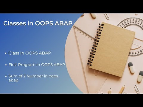 Classes in OOPS ABAP | Create your First OOPS ABAP Program | Step by Step Guide