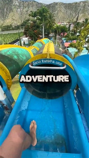 Terrifying Water Slide! 😱 Sends Shivers! | #short #youtubeshort #fyp