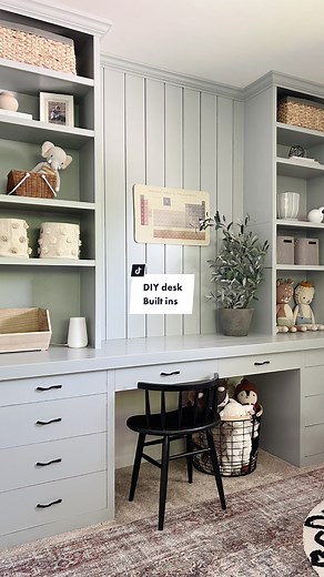 DIY Built-In Shelves from Target Bookcases