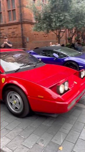 🚨 Rare Ferrari Mondial in the heart of London 🇬🇧🔥 | Classic Car Spotting