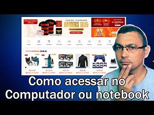 Como acessar a SHOPEE no PC ou Notebook Windows