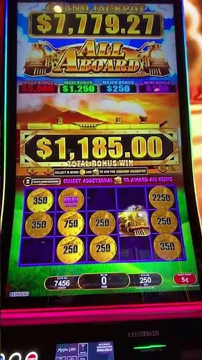 This All Aboard Slot Is Absolutely WILD #slots #jackpot #gamble