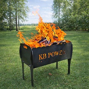 Custom Fire Pit With Name – Folding & Portable – 3mm Steel – Personalized Outdoor Fire Pit - Etsy
