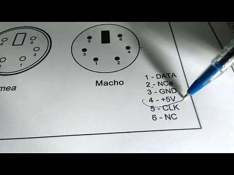 Como fazer adaptador de USB para PS2 para mouse e teclado