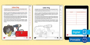 Fourth Grade Labor Day Reverse Cloze Worksheet