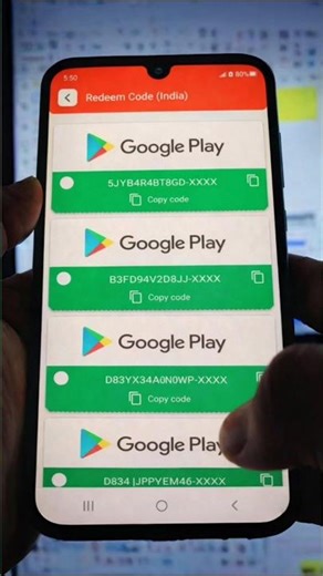 Free Redeem Code | Google Play Store Redeem Code App | Free Redeem Code App #shorts #freeredeemcode