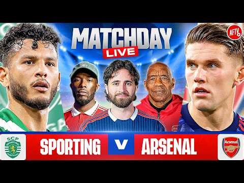 Sporting Lisbon 0-1 Arsenal | Match Day LIVE | Champions League
