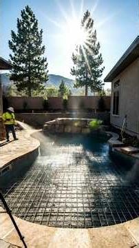 💡Construction 👀of 👍swimming pull // #aivideo #ai