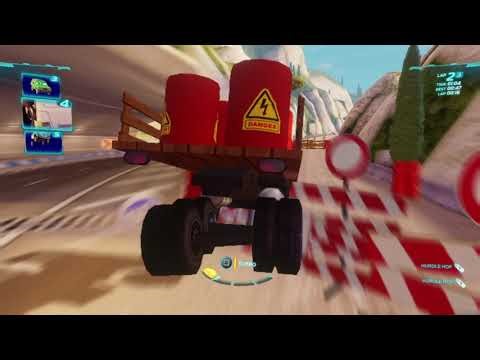Cars 2 The Video Game | Exploding Truck Vs the lemons |