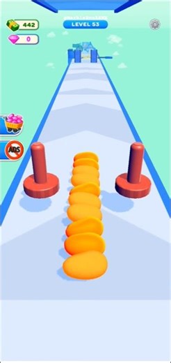 🍟खेल potato Rush Stage-53 Android Game strategy video #shorts #gameplay #खेल @marblerun-asmr