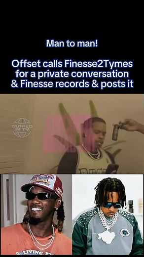 #Offset FaceTimes #Finesse2Tymes about his comments on him, #CardiB, & #StefonDiggs. Finesse says he wasn’t speaking on him & the call gets leaked online. Thoughts?? 🤔 #HipHopNews #RapNews #RapCulture #HipHopCulture #RapUpdates | Tapped In TV
