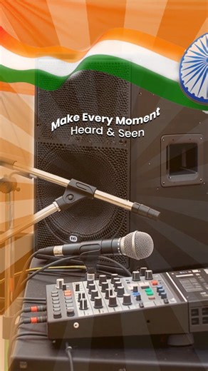 Rentit4me on Instagram: "This Republic Day, make every moment heard and seen 🇮🇳 From speakers & microphones to projector with screen, get a complete audio-visual setup on rent for school celebrations and events — ready before the first flag salute. 📩 Book now with Rentit4me to avoid last-minute rush (audio visual setup on rent, av setup on rent for republic day, speakers and mic on rent, projector with screen on rent, republic day school event setup, school audio visual rental, event sound sy