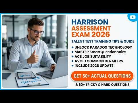 Harrison Assessment Exam 2026 | Ultimate Talent Test Training and Success Guide