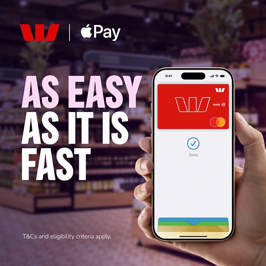 With Apple Pay, you can pay quickly and easily with your Westpac card directly from your iPhone. | Westpac