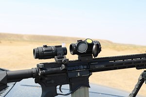 Bushnell Big D Red Dot and Transition 3X Magnifier