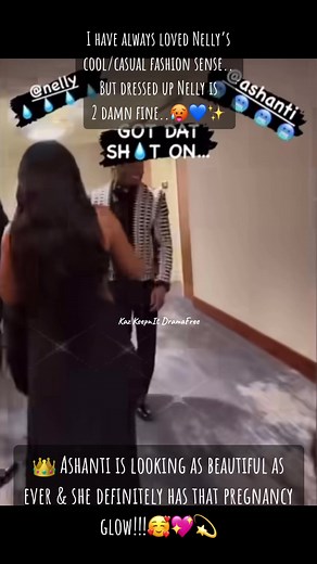 Nelly & Ashanti: Pregnancy Glow & Style Goals! 💖🔥