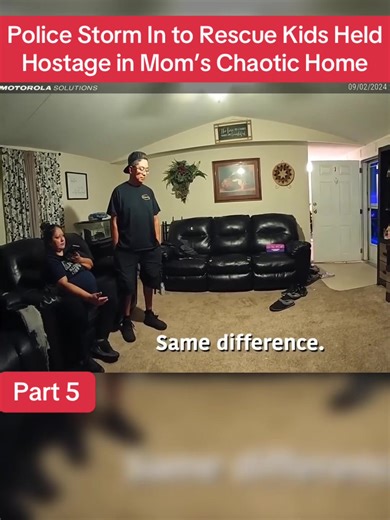 Police Storm In to Rescue Kids Held Hostage in Mom’s Chaotic Home #cops #police #copsusa🚔🇺🇸 #policeofficer #foryou