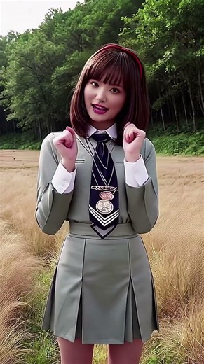 AI Dance Girl 1573 - Maki Sonomura Persona Realistic Char Dance on Watch Me #DancingAI #Persona