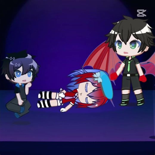 She’s not invisible anymore… 😨 part 2 #gacha #gachalife #edit #shorts #story #midzy