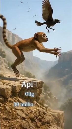 Millions of years ago gorillas evolved 🥶