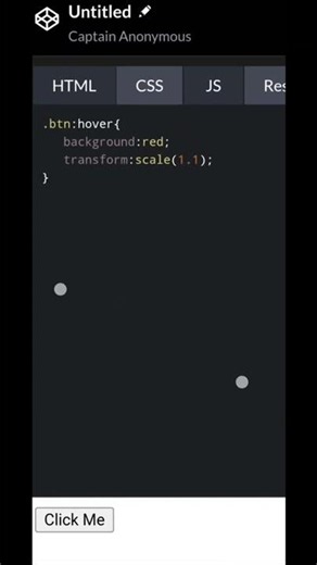 Create Amazing Hover Button Using HTML & CSS 🚀