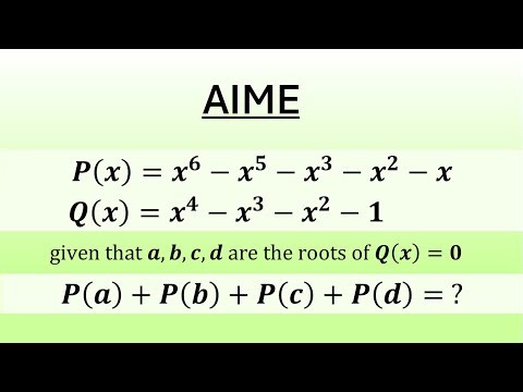 An Amazing AIME Problem | Can You Solve This Challenge?