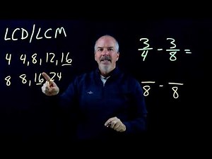 5.NF.A.1 Fractions: Subtracting with Unlike Denominators